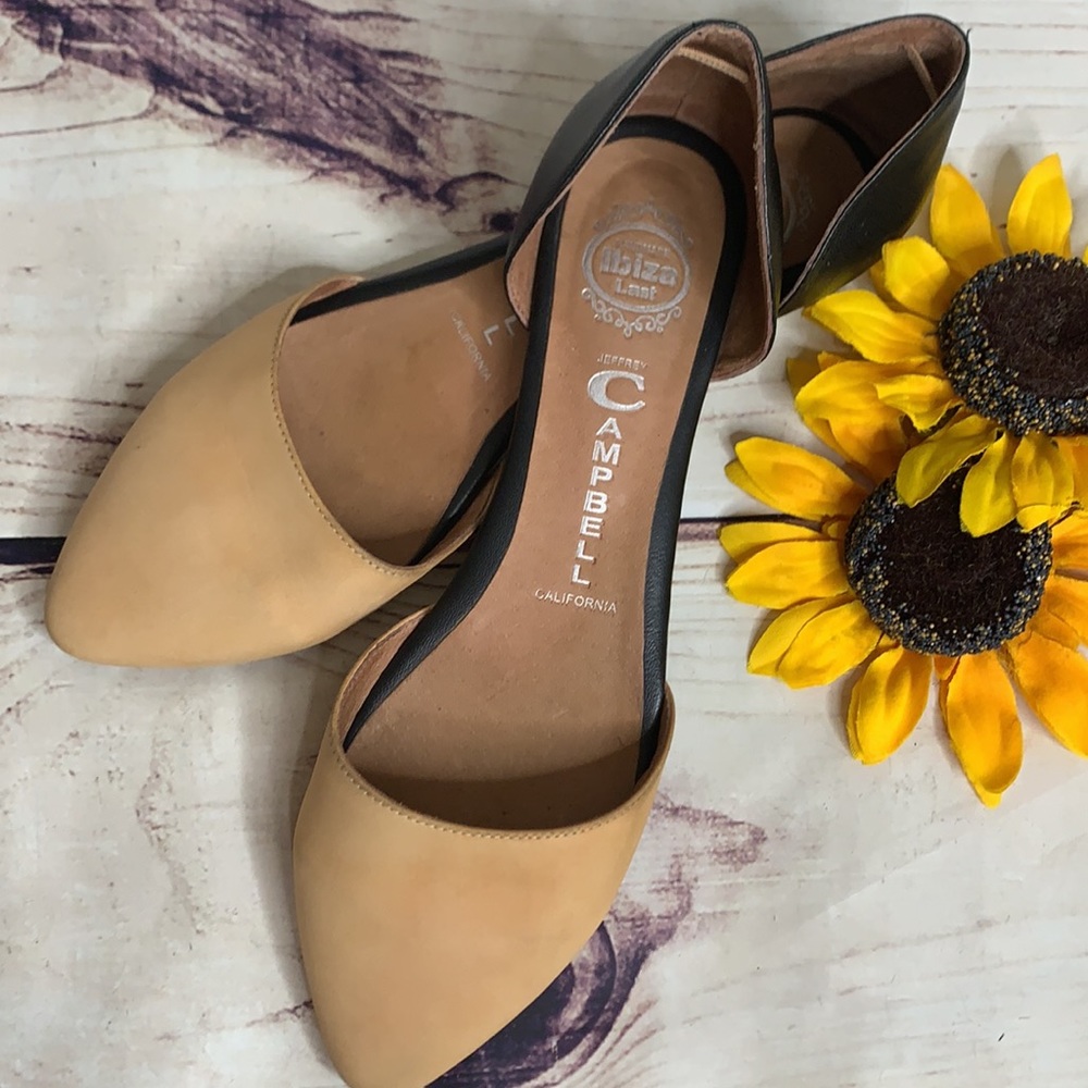 JEFFREY CAMPBELL In Love d’Orsay 2- Tone Flats